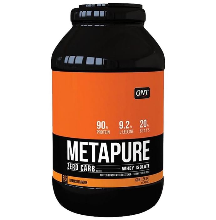 QNT Metapure Whey Isolate Zero Carb Powder Tiramisu - Classic Derma