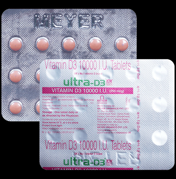 Ultra-D3 10K Tablet - Classic Derma
