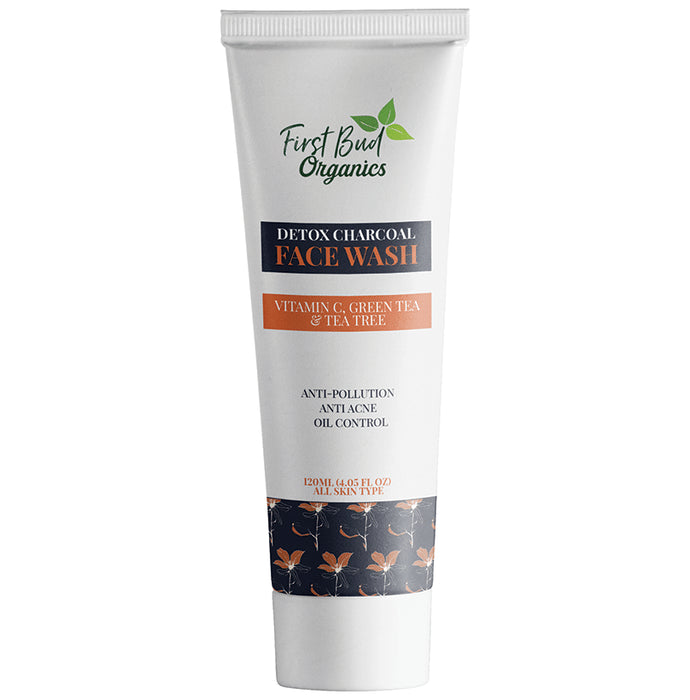 First Bud Organics Detox Charcoal Face Wash - Classic Derma