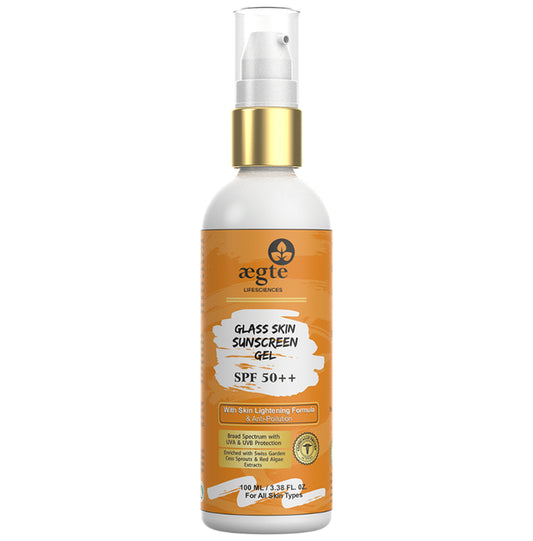 Aegte Glass Skin Sunscreen Gel SPF 50++ - Classic Derma