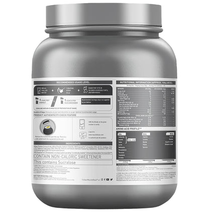 MuscleBlaze MuscleBlaze Biozyme Performance Whey Protein | For Muscle Gain | Improves Protein Absorption | Nutrition Care Powder Kesar Thandai