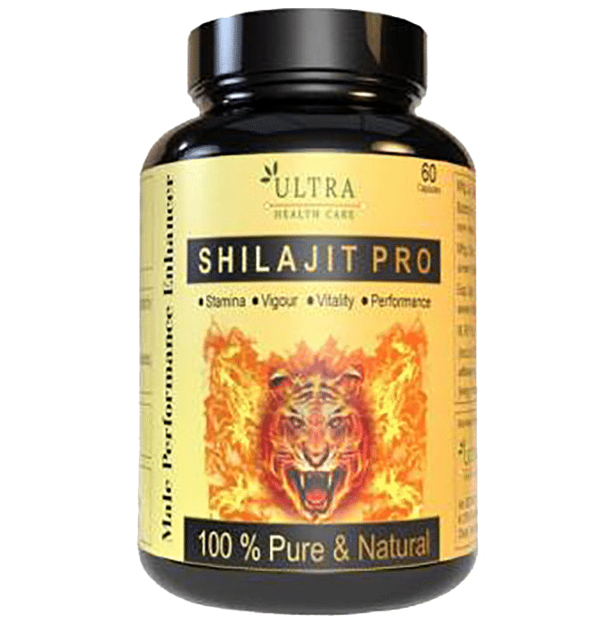 Ultra Health Care Shilajit Pro Capsule (60 Each) - Classic Derma