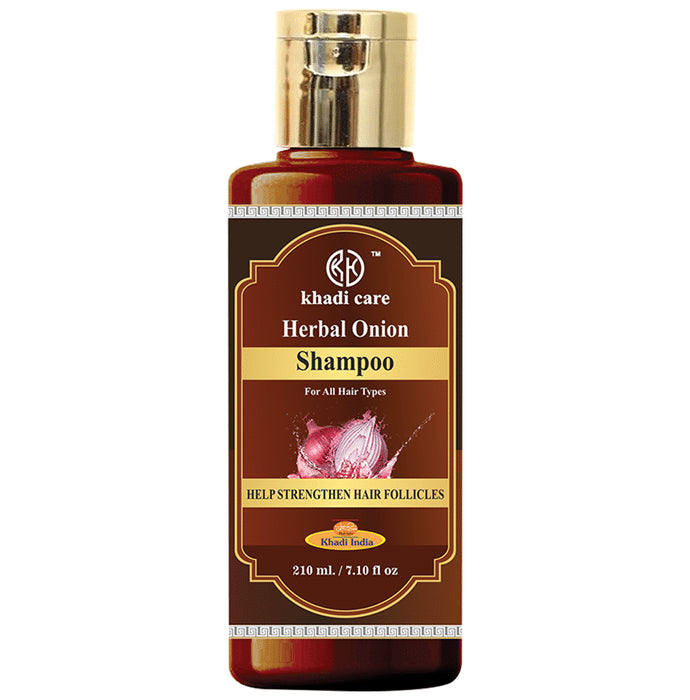 Khadi Care Herbal Onion Shampoo - Classic Derma