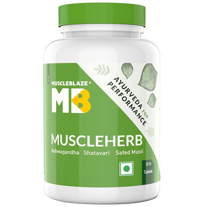 MuscleBlaze Muscleherb Tablet - Classic Derma