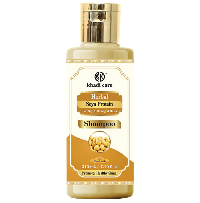 Khadi Care Herbal Soya Protein Shampoo - Classic Derma