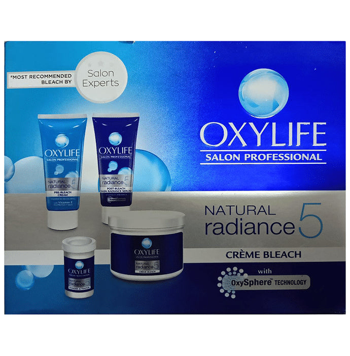Dabur Oxylife Salon Professional Creme Bleach with Natural Radiance - Classic Derma
