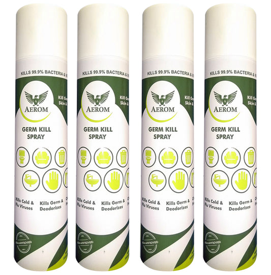 Aerom Germ Kill Spray (310ml Each) - Classic Derma