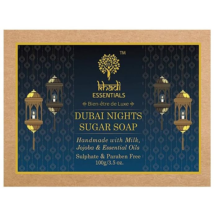 Khadi Essentials Dubai Nights Sugar Soap - Classic Derma