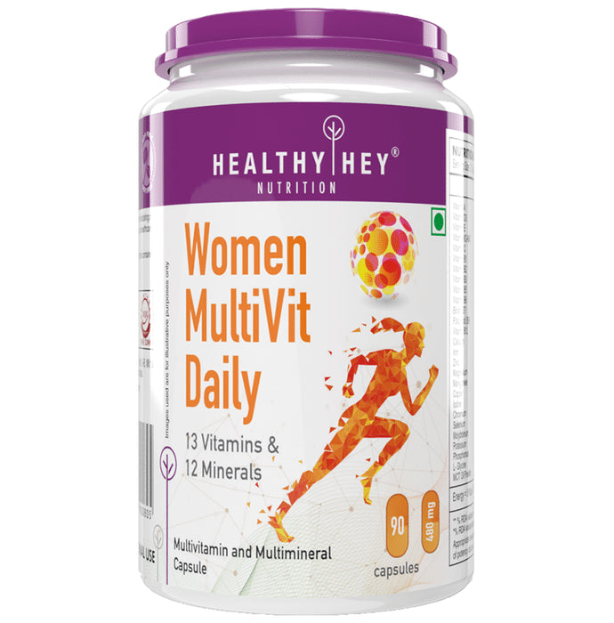 HealthyHey Nutrition Women Multi Vit Daily 480mg Capsule - Classic Derma