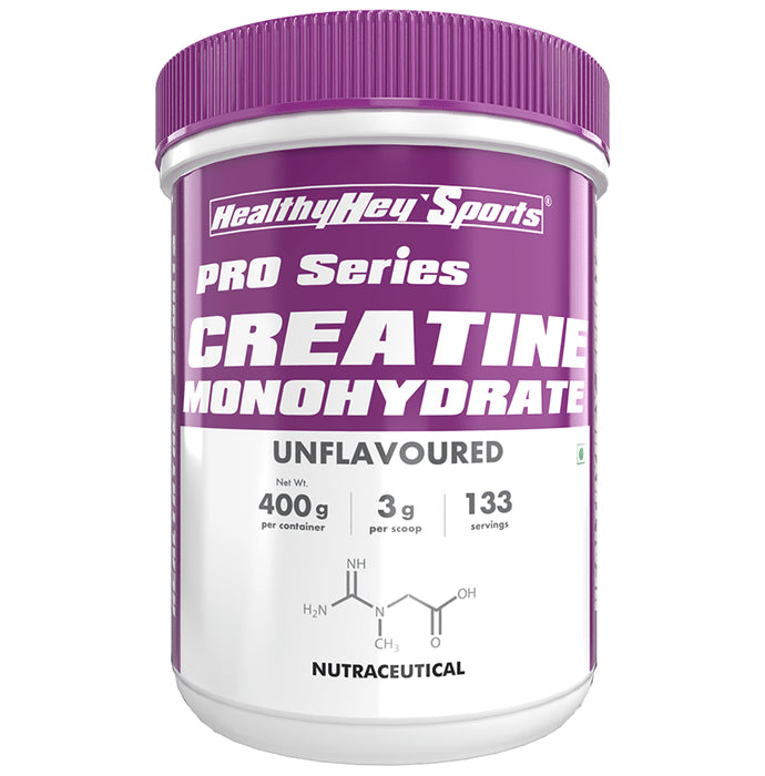 HealthyHey PRO Series Creatine Monohydrate Unflavoured - Classic Derma