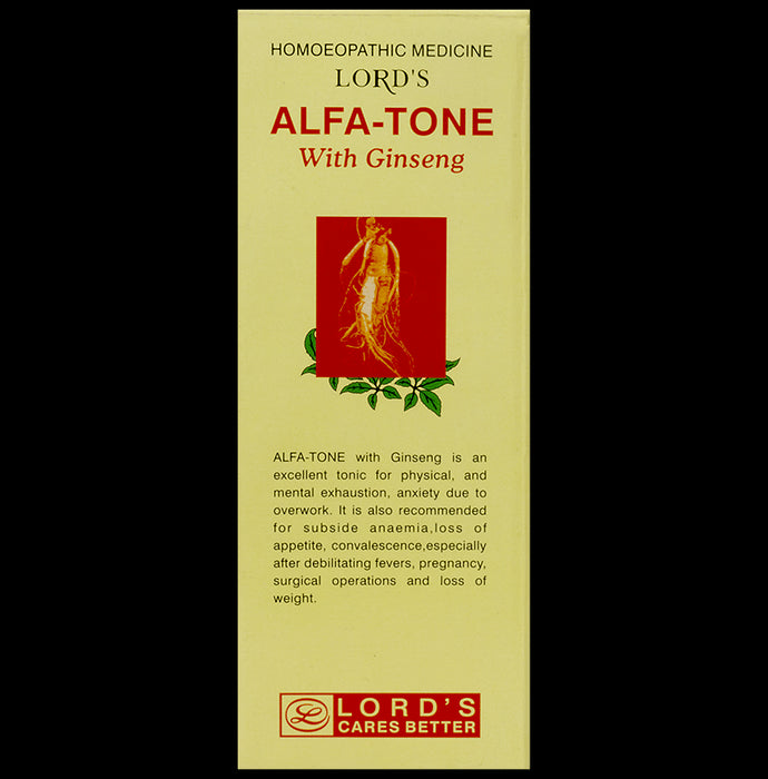 Lord's Alfa-Tone With Ginseng Tonic - Classic Derma