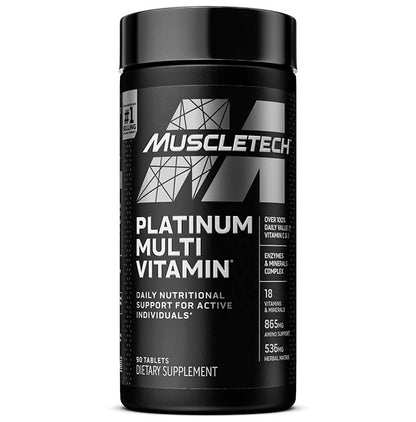 Muscletech Essential Series Platinum Multivitamin for Her - Classic Derma
