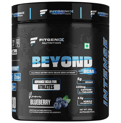 Fitgenix Nutrition Beyond BCAA Powder Blueberry - Classic Derma