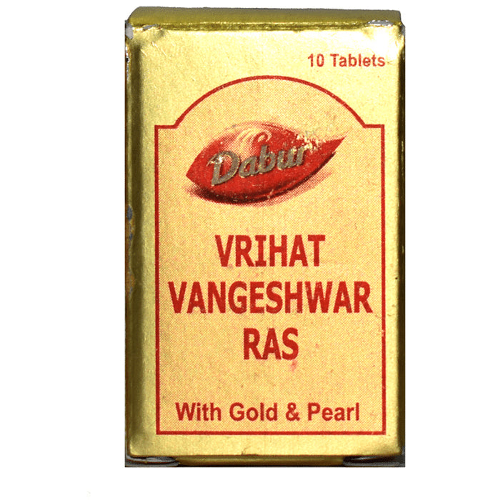 Dabur Vrihat Vangeshwar Ras with Gold and Pearl - Classic Derma