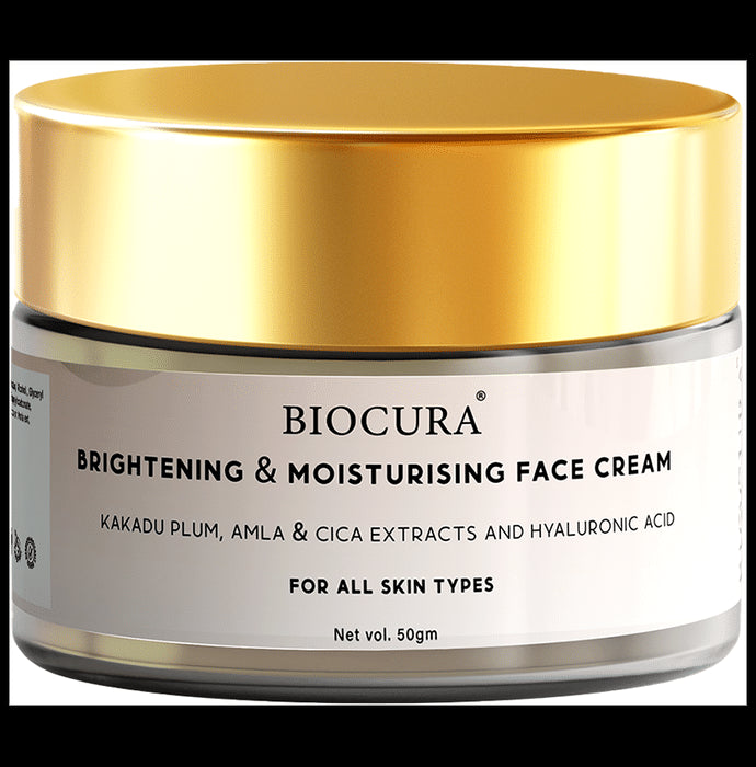 Biocura Brightening & Moisturising Face Cream - Classic Derma