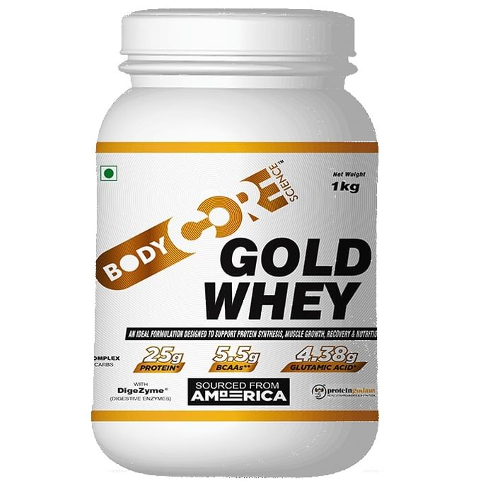 Body Core Science Gold Whey White Powder Vanilla - Classic Derma