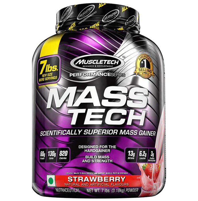 Muscletech Performance Series Mass Tech Strawberry - Classic Derma
