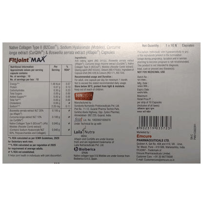 Fitjoint Max Capsule