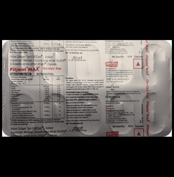 Fitjoint Max Capsule