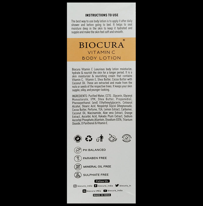 Biocura Vitamin C Body Lotion - Classic Derma