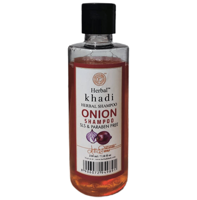 Khadi Herbal Onion Shampoo SLS & Paraben Free - Classic Derma