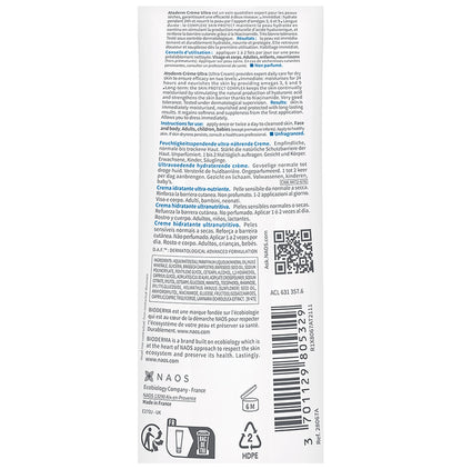 Bioderma Atoderm Ultra Nourishing Cream | Face Care Product for Normal to Dry, Sensitive Skin | Hydrates and Strengthens Skin Barrier