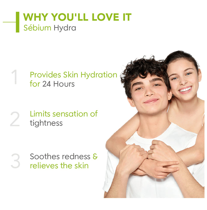 Bioderma Sebium Hydra Moisturiser | For Acne Prone & Ultra Dry Skin