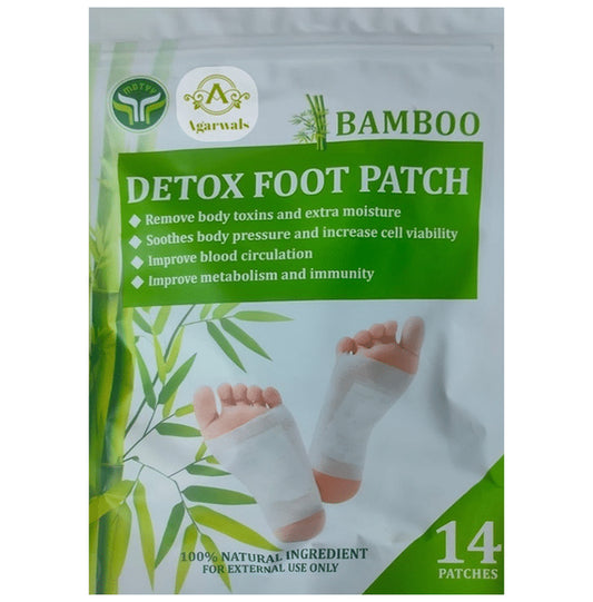 Agarwals Bamboo Detox Foot Patch (14 Each) - Classic Derma