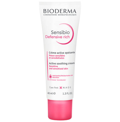 Bioderma Sensibio Defensive Rich Active Soothing Cream - Classic Derma