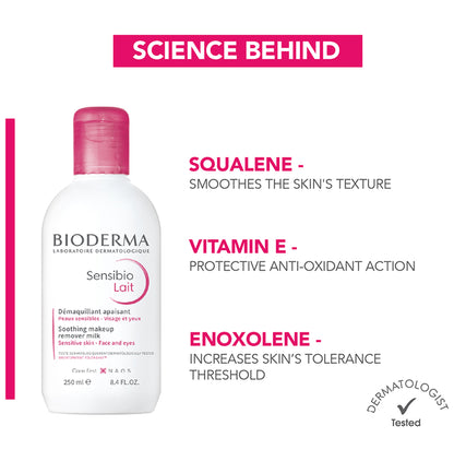 Bioderma Sensibio Lait Soothing Make Up Remover Milk