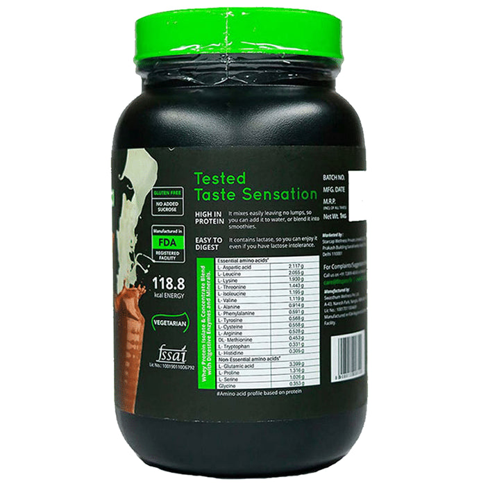 Fitspire 100% Gold Whey Advanced Isolate Protein Powder Coffee