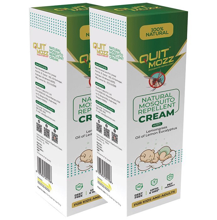 Quit Mozz Mosquito Repellent Cream (50gm Each) - Classic Derma