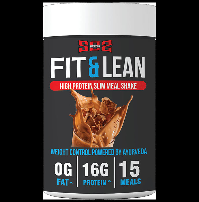 SOS Nutrition Fit & Lean High Protein Slim Meal Shake Double Rich Chocolate - Classic Derma