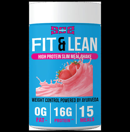 SOS Nutrition Fit & Lean High Protein Slim Meal Shake Strawberry Cream - Classic Derma