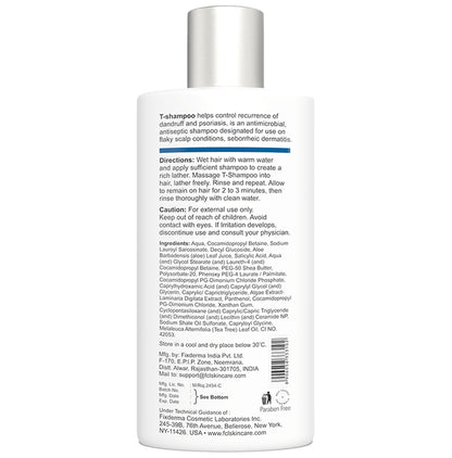 Fixderma Cosmetic Laboratories T-Shampoo Anti Dandruff