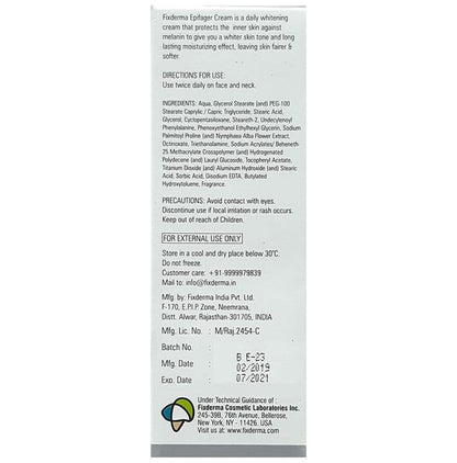 Fixderma Epifager Cream