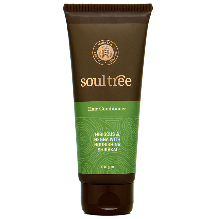 Soul Tree Hibiscus and Henna with Nourishing Shikakai Hair Conditioner - Classic Derma