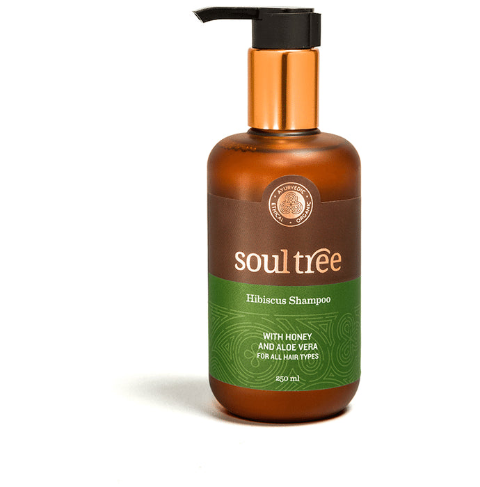 Soul Tree Hibiscus Shampoo with Honey and Aloe Vera - Classic Derma