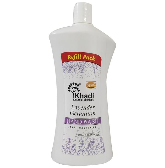 Khadi Lavender Geranium-Refill Pack Hand Wash - Classic Derma