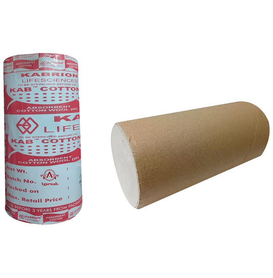Agarwals Kab Prime Cotton Absorbent Surgical Cotton Wool (200gm Each) - Classic Derma