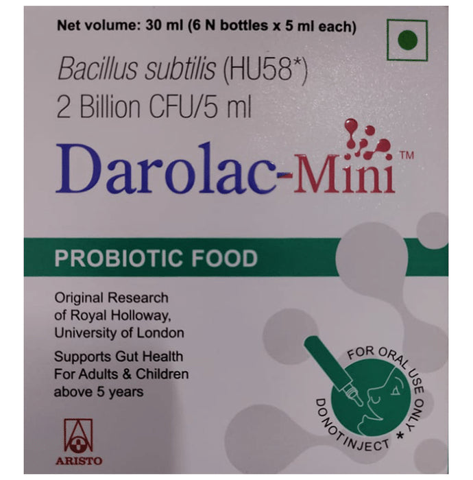 Darolac-Mini Probiotic Food (5ml Each) - Classic Derma