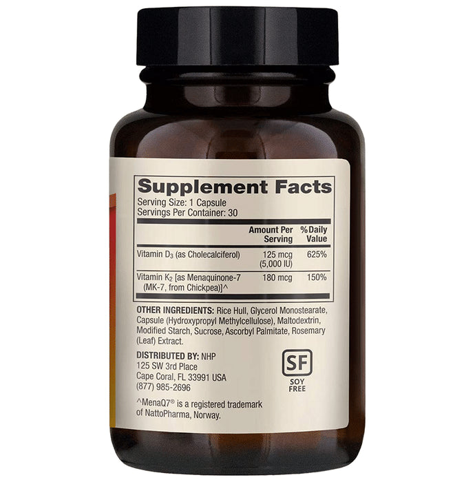Dr. Mercola Vitamin D3 & K2 Capsule
