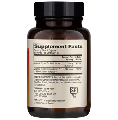 Dr. Mercola Vitamin D3 & K2 Capsule