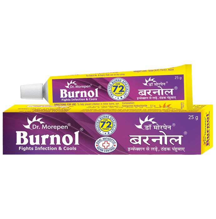 Dr. Morepen Burnol Antiseptic & Germ Control Cream | Fights Infections - Classic Derma