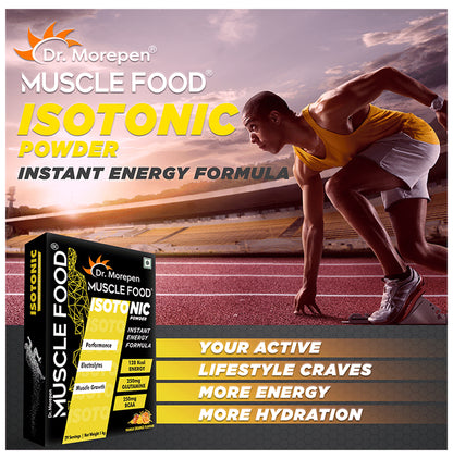 Dr. Morepen Muscle Food Isotonic Powder Mango+Orange