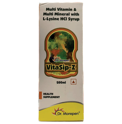 Dr. Morepen Vitasip-Z Syrup - Classic Derma