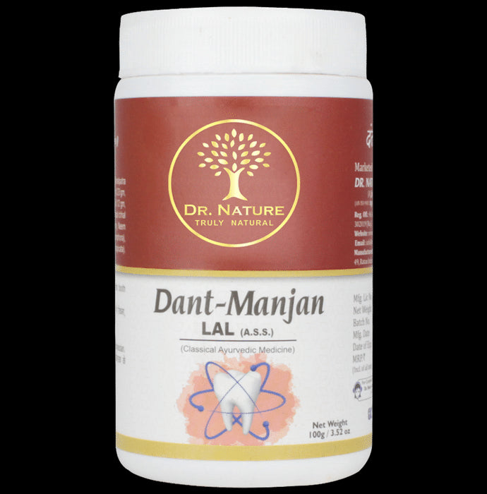 Dr. Nature Dant-Manjan Lal - Classic Derma