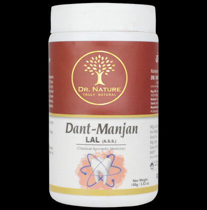 Dr. Nature Dant-Manjan Lal - Classic Derma