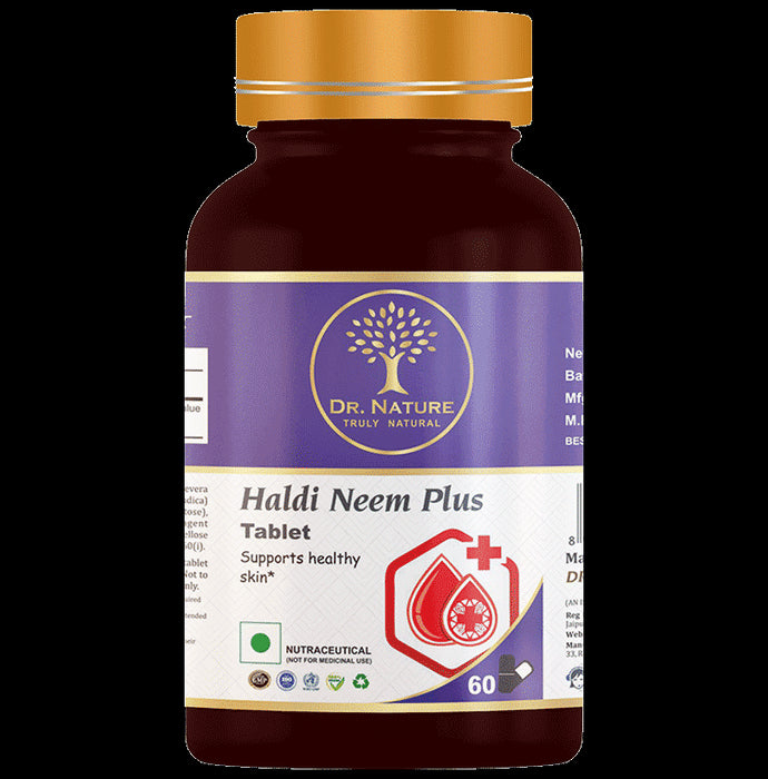 Dr. Nature Haldi Neem Plus Tablet - Classic Derma
