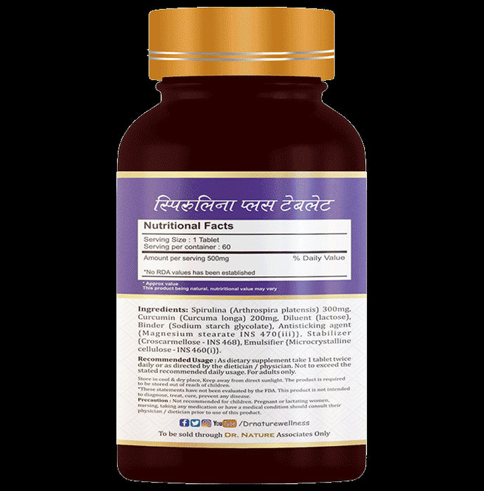 Dr. Nature Spirulina Plus Tablet